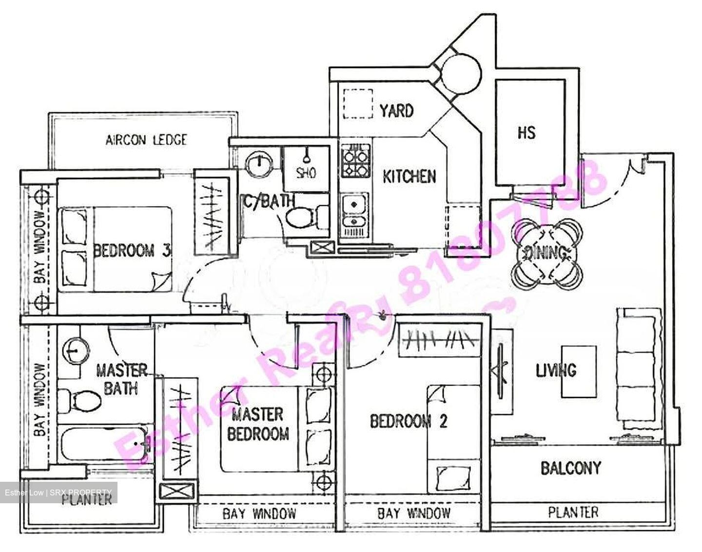 The Ariel (D15), Apartment #626028031